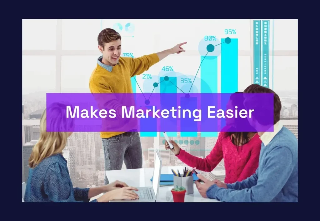 Makes marketing easier